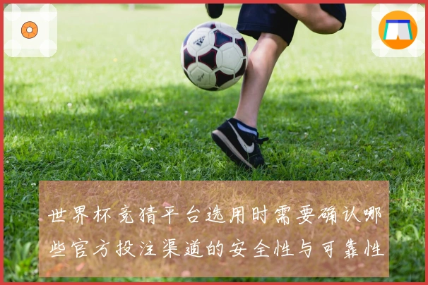 世界杯竞猜平台选用时需要确认哪些官方投注渠道的安全性与可靠性