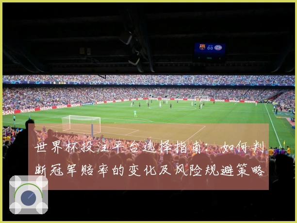 世界杯投注平台选择指南：如何判断冠军赔率的变化及风险规避策略